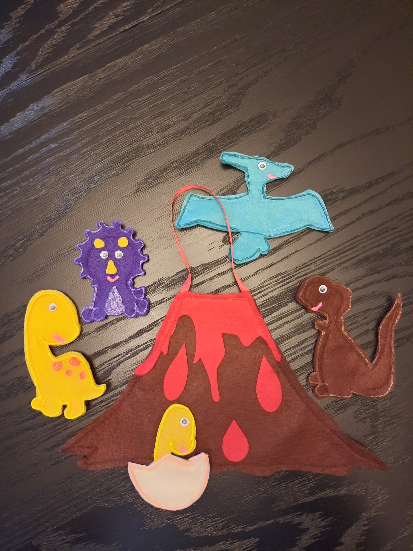 027- Dinosaur Finger Puppets
