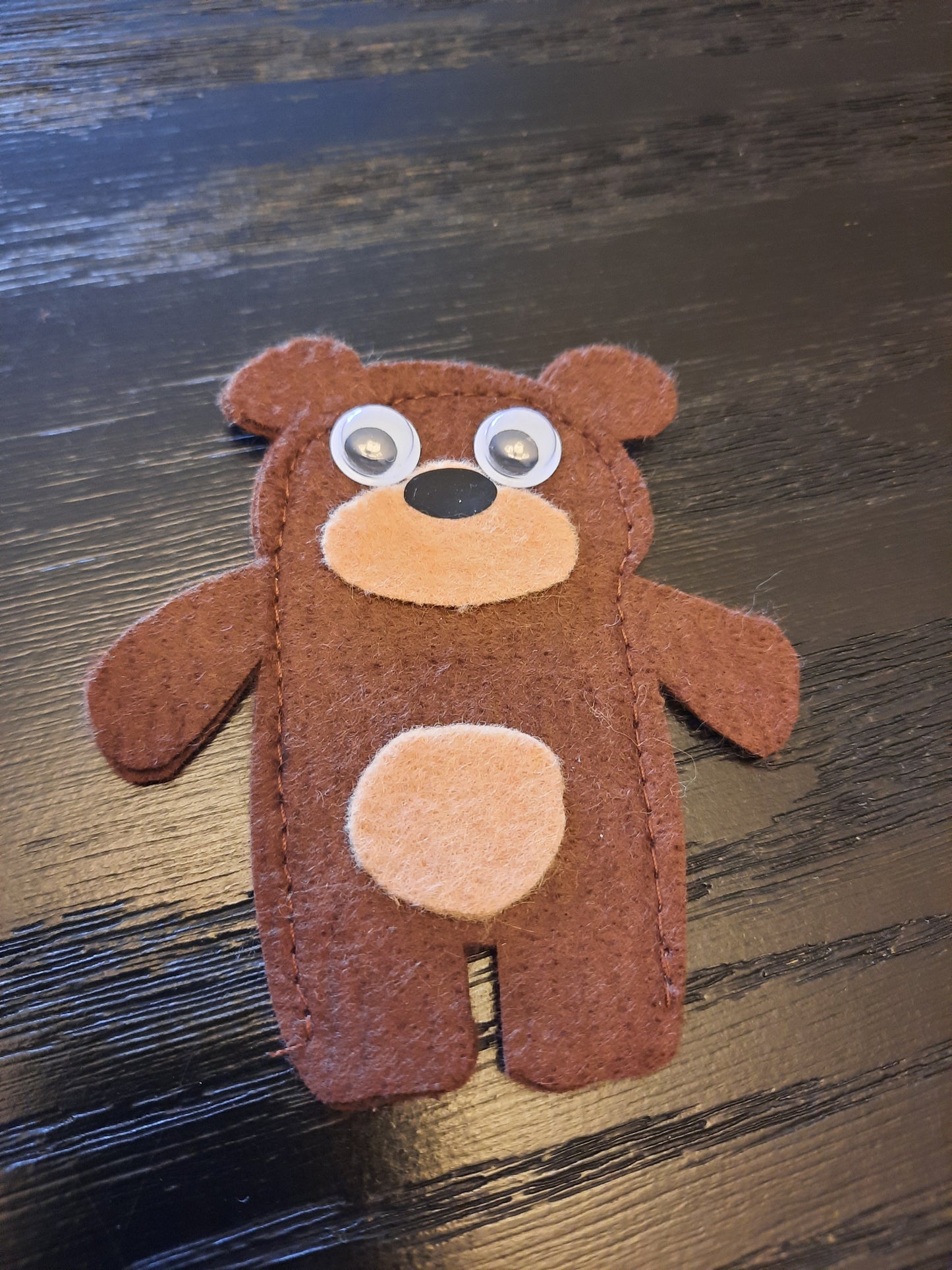 065- Bear Finger Puppet