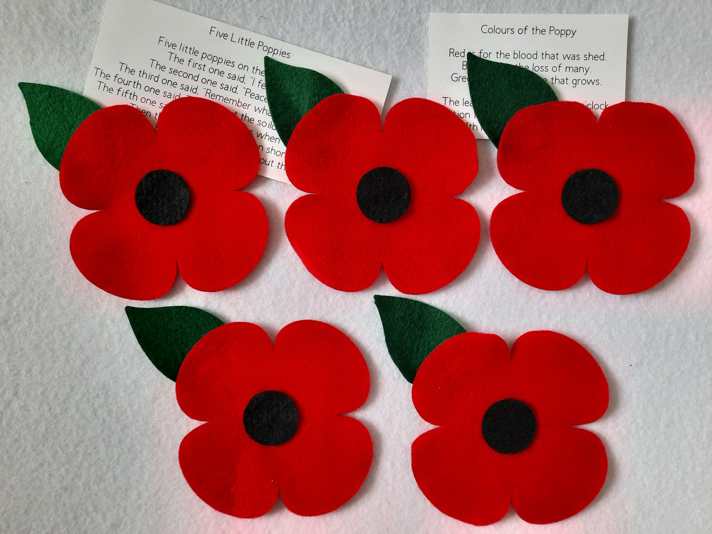 118- Five Little Poppies