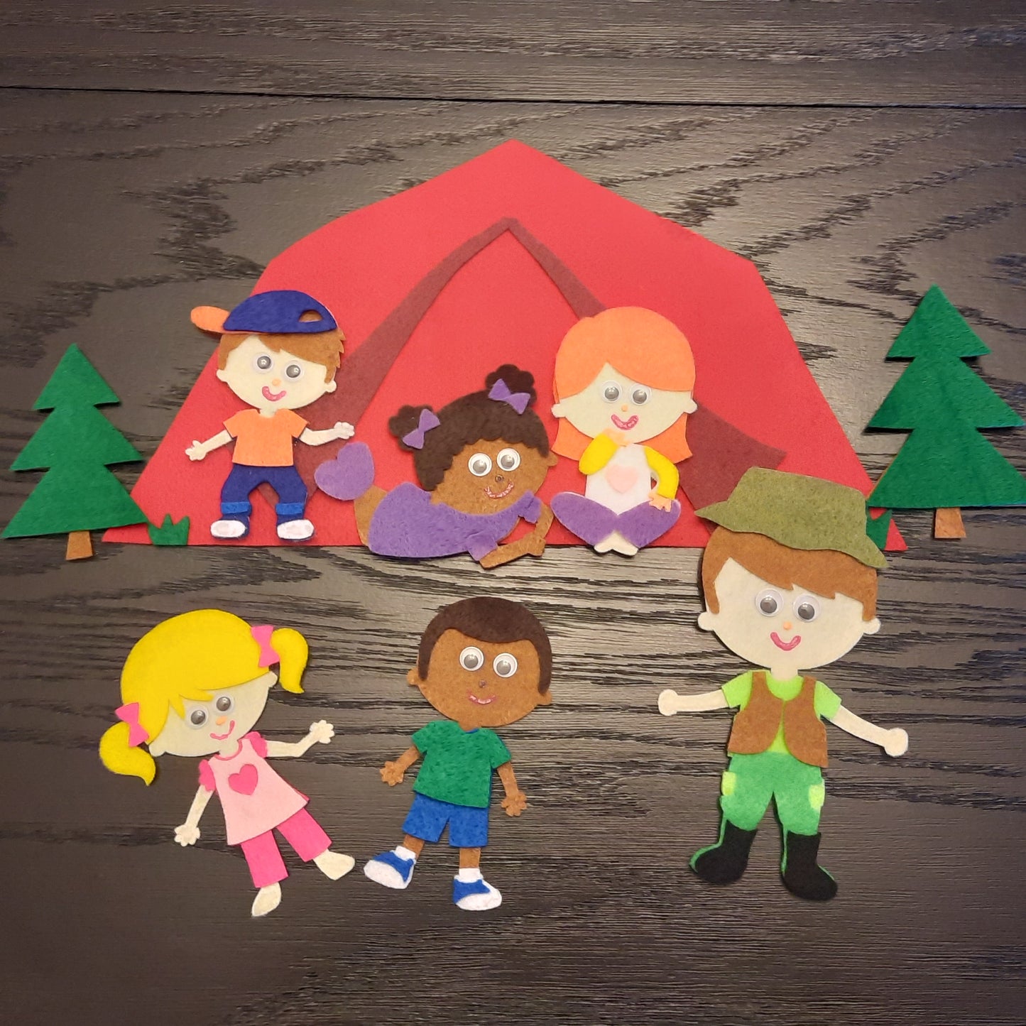 092- Five Little Campers
