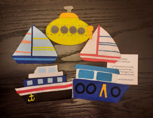 012- Five Little Boats