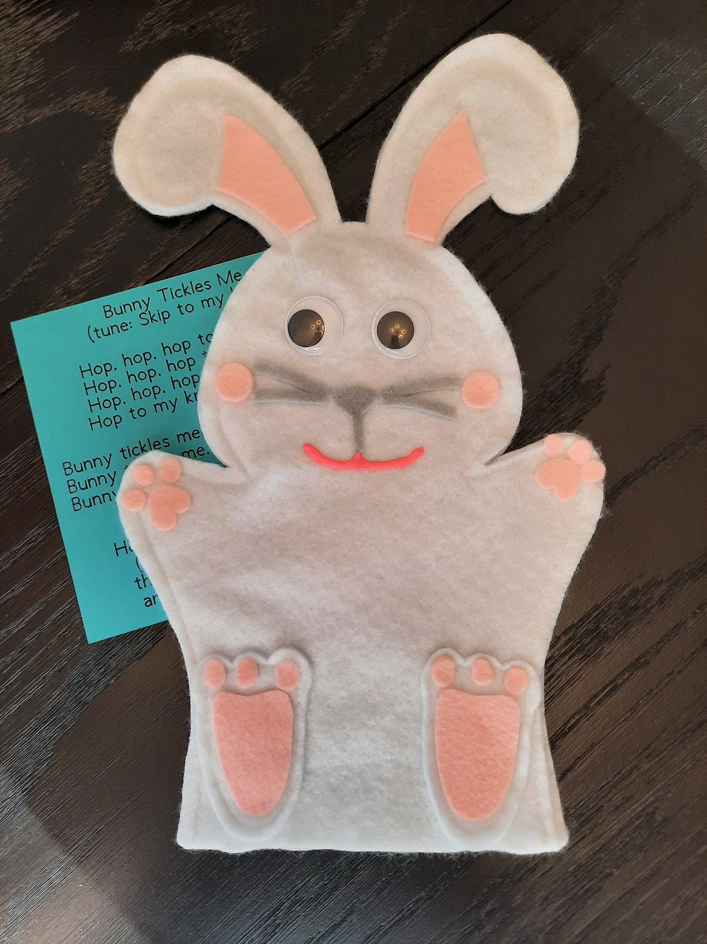 160- Bunny Hand Puppet
