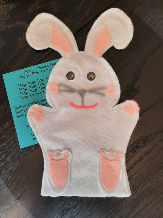 160- Bunny Hand Puppet