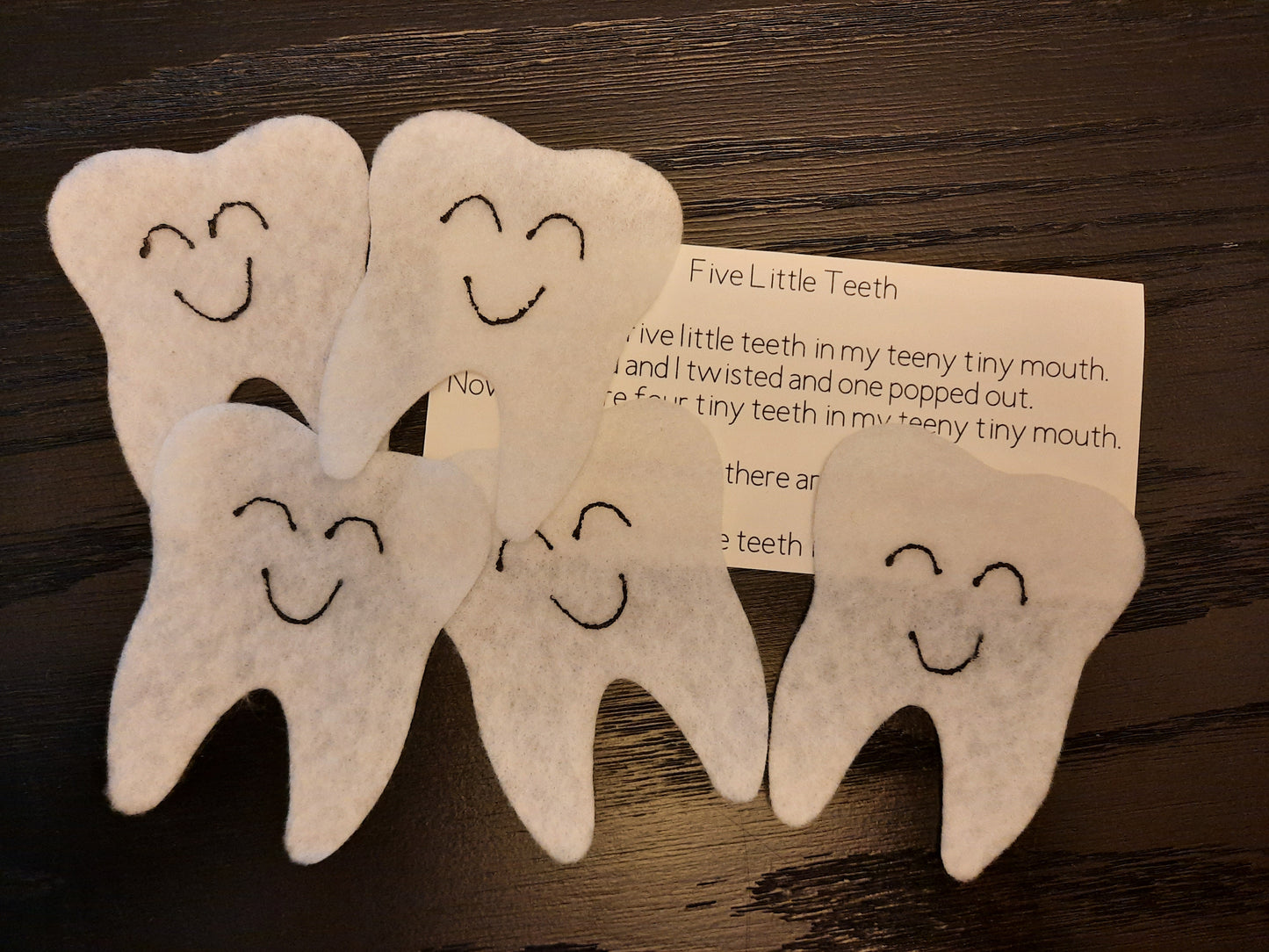 018- Five Little Teeth